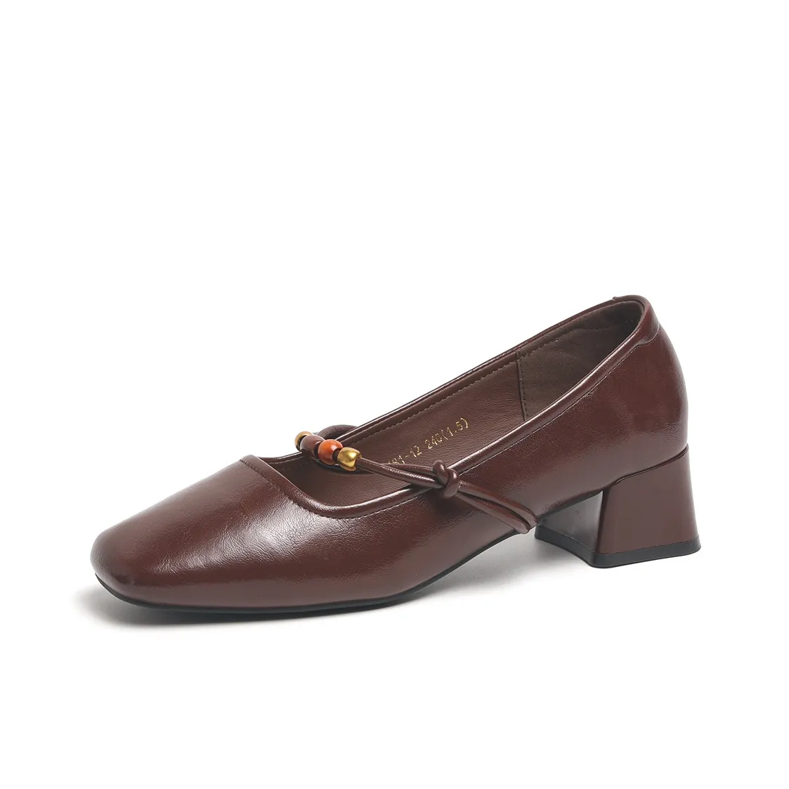 O.L Грубый каблук Туфли Мэри Джейн Женские