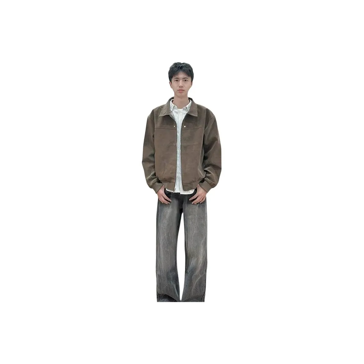 CHENMU Коричневый Унисекс Куртки