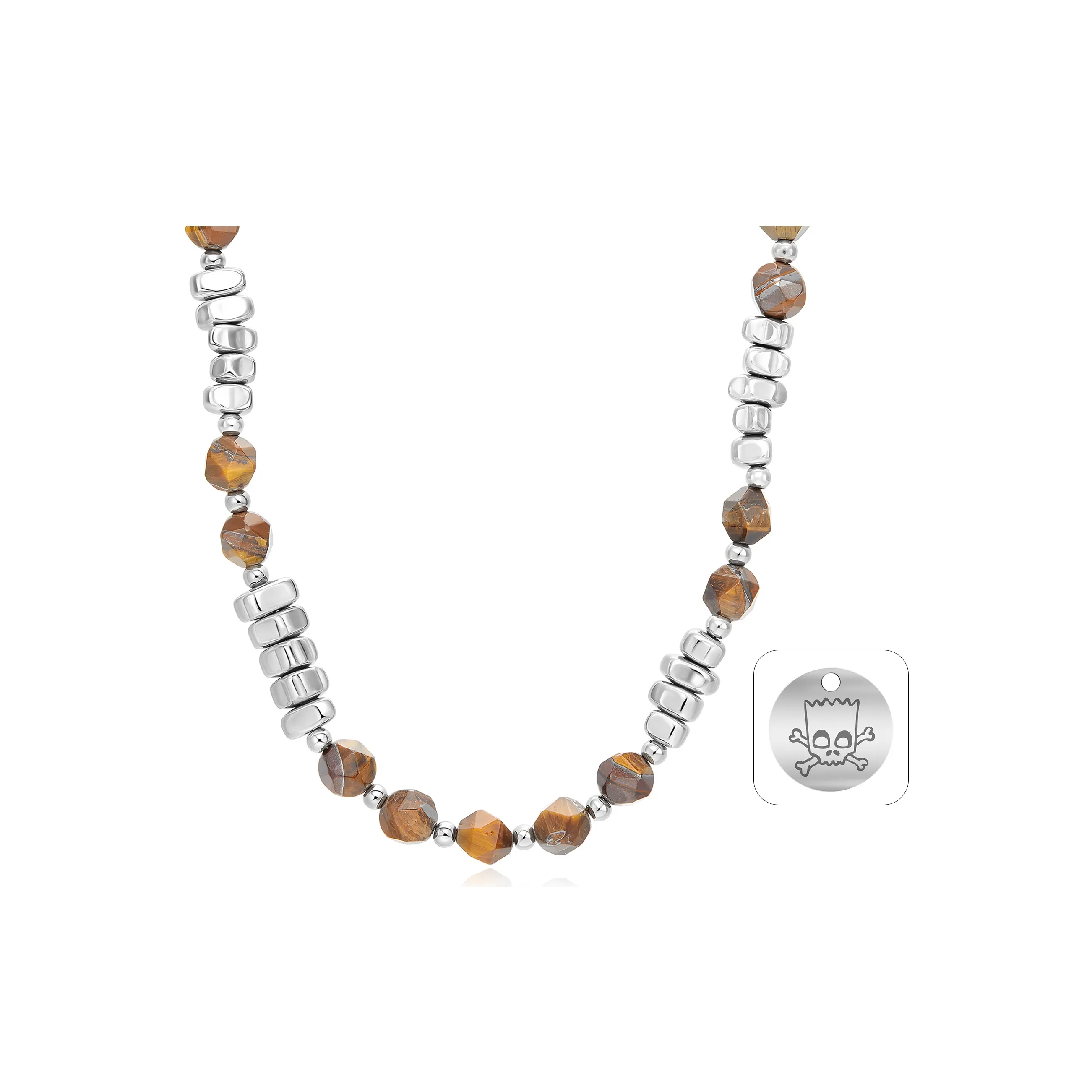 The Simpsons Титановые стальные ожерелья унисекс