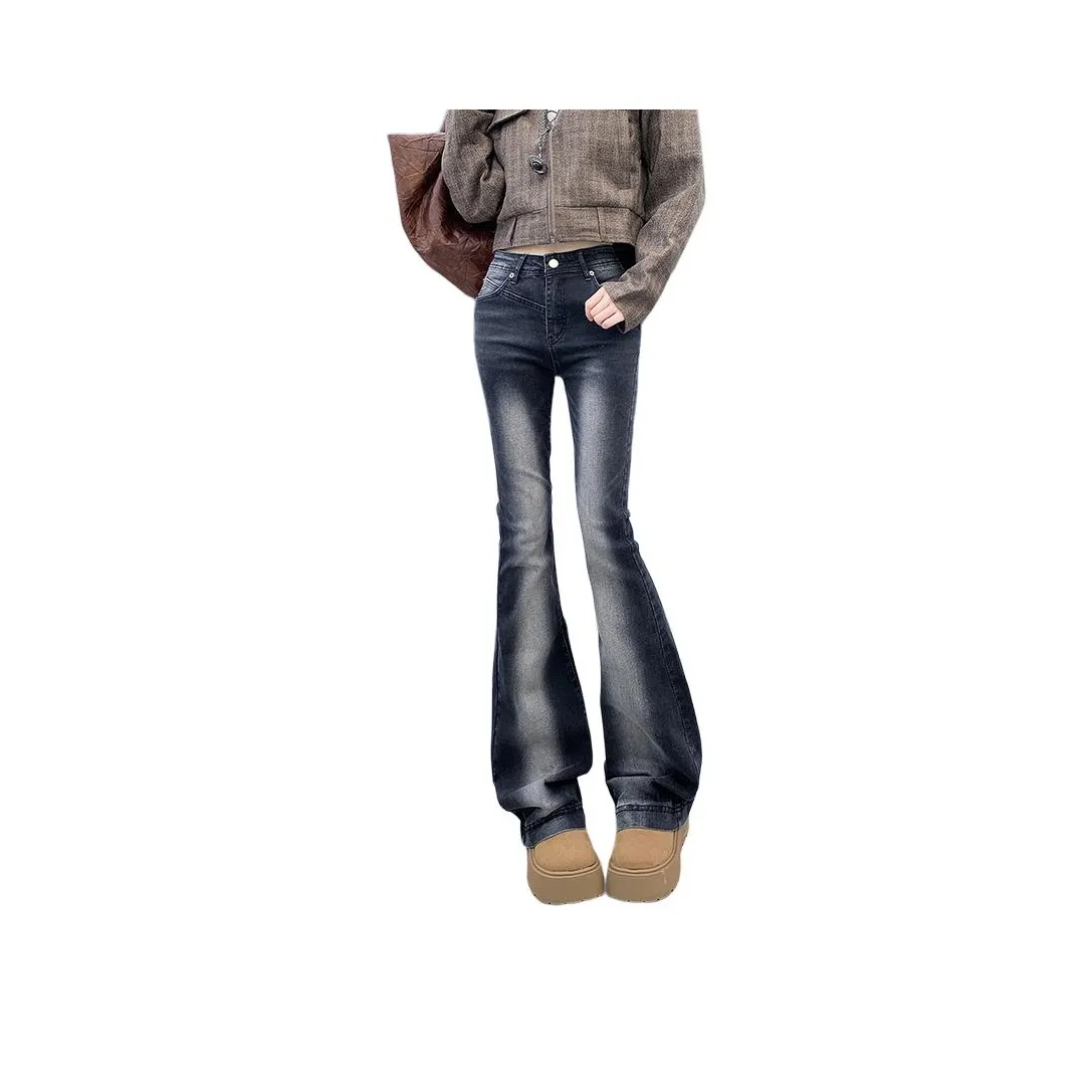 Glona Klio Черный Серый Унисекс Джинсы