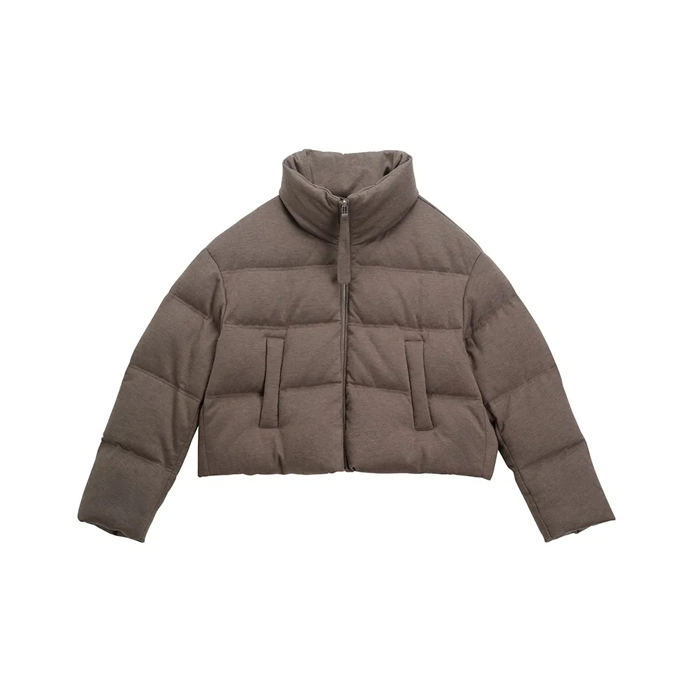 7 FOR Все MANKIND Воротник-стойка Пуховик Женские