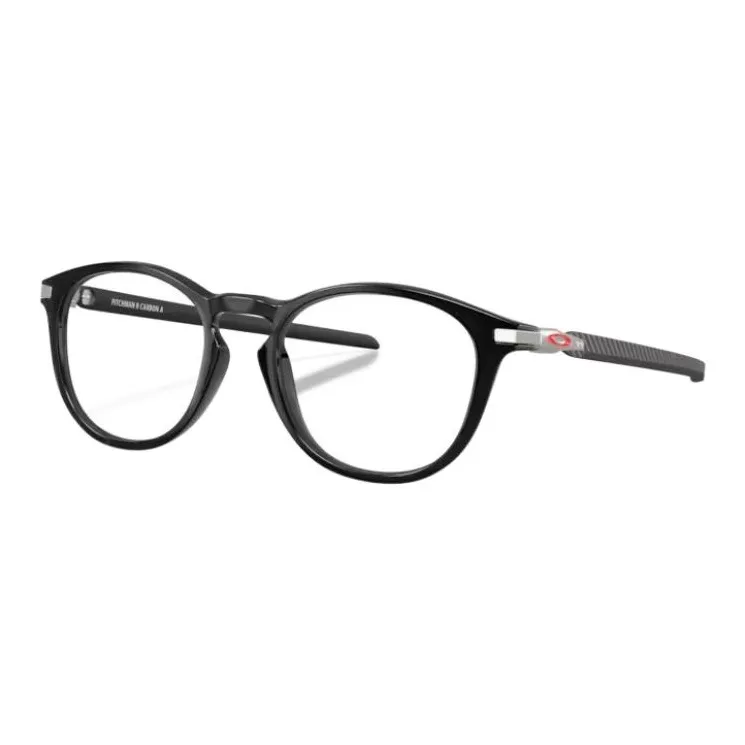 Oakley Alloy Carbon Fiber Round Оправа для очков Унисекс Черный