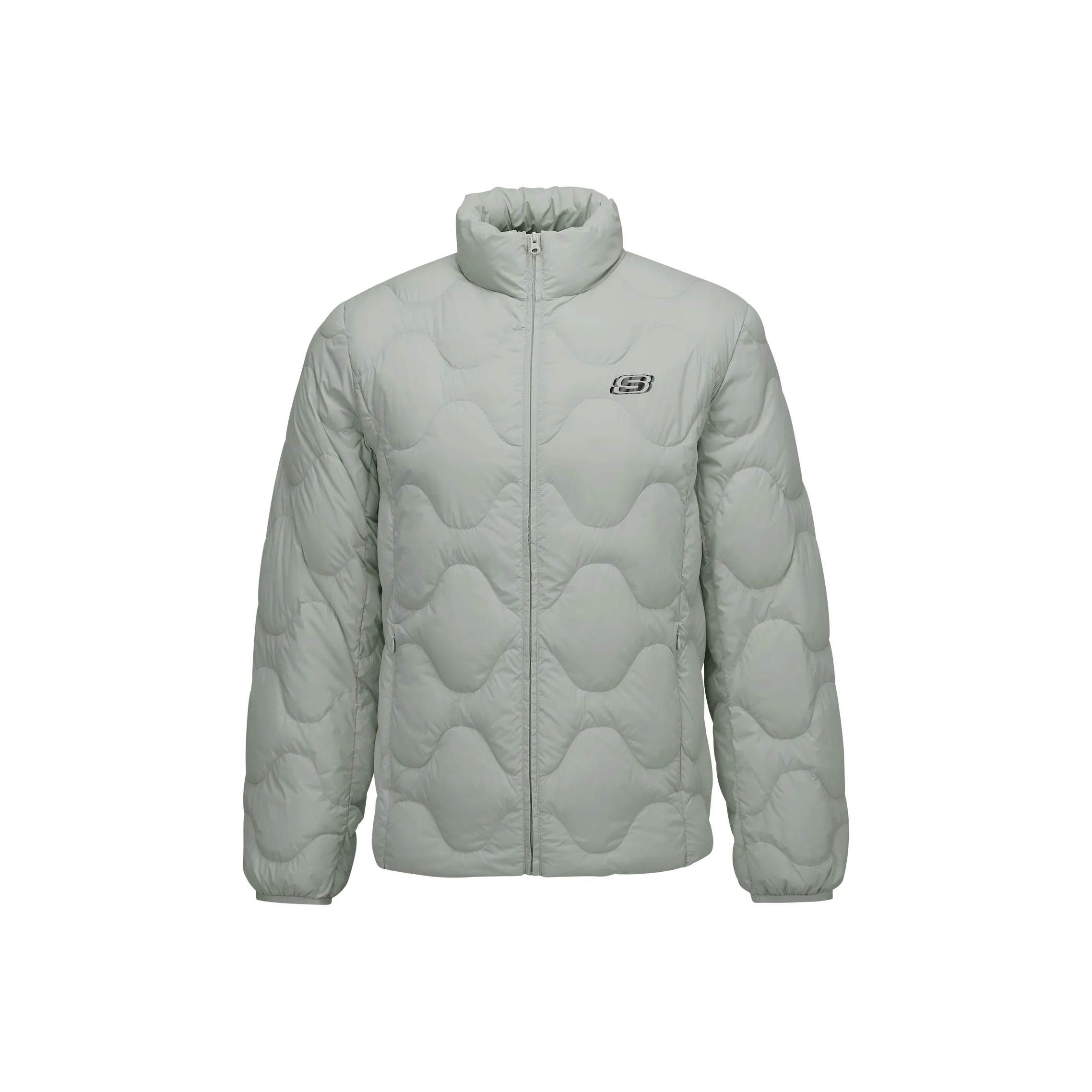 Skechers Rainy Day Серый 04H0 Унисекс Пуховики