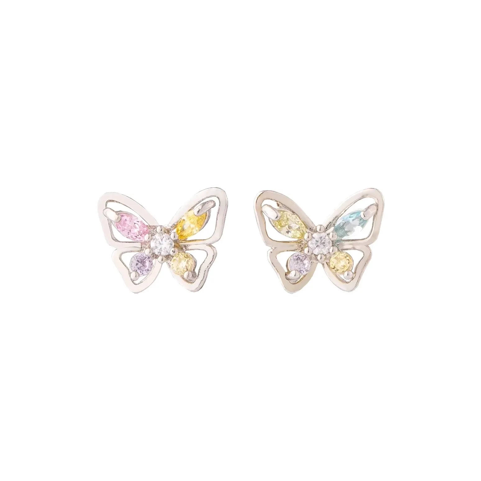 YOUWEI Сплав Элегантность Серьги-кольца Маленький и Утонченный Нишевый Дизайн Яркий Роскошь Универсальный Женские