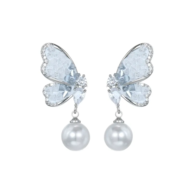 JianKai Серебро S925 Серьги-гвоздики Женские