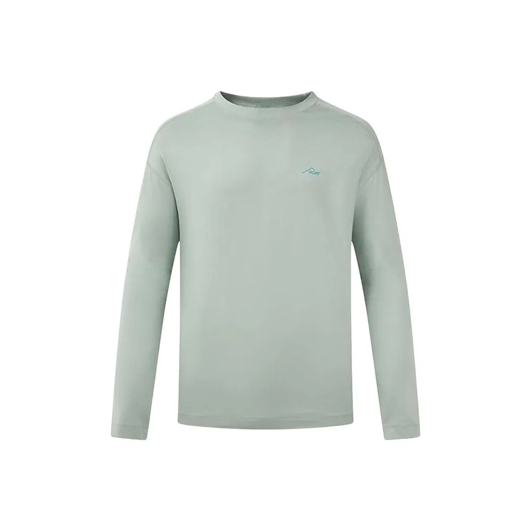 Pony Бирюзовый Мужской T-Рубашки