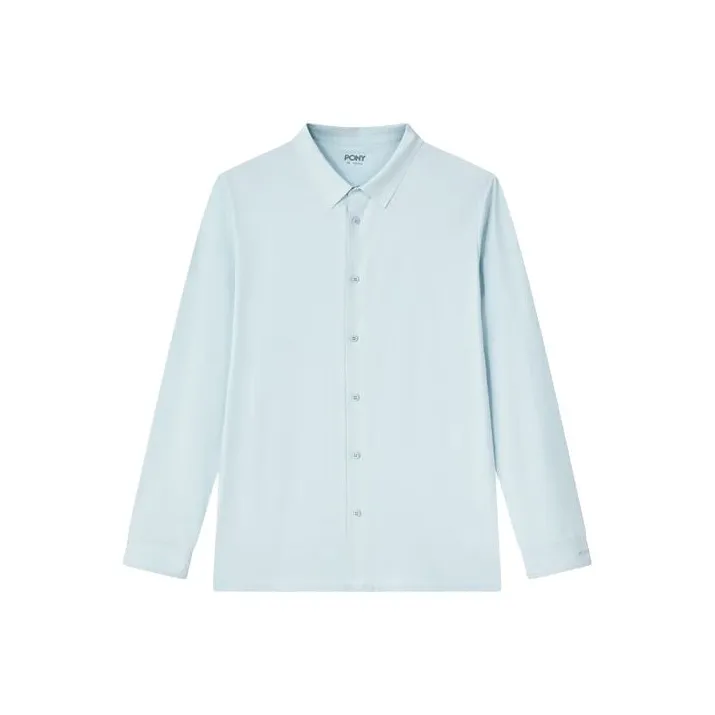 Pony Розовый Синий Мужская Рубашка