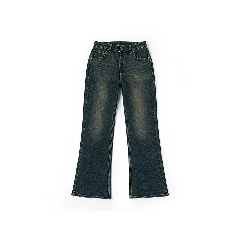 Lee Темно-синий Женские Джинсы