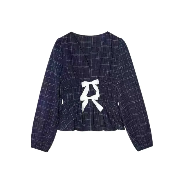 KYKW Темно-синие женские рубашки