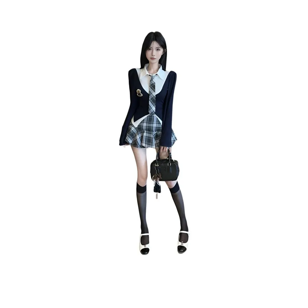 ORANDOR WEAR Темно-синий Комплекты Женские Юбка