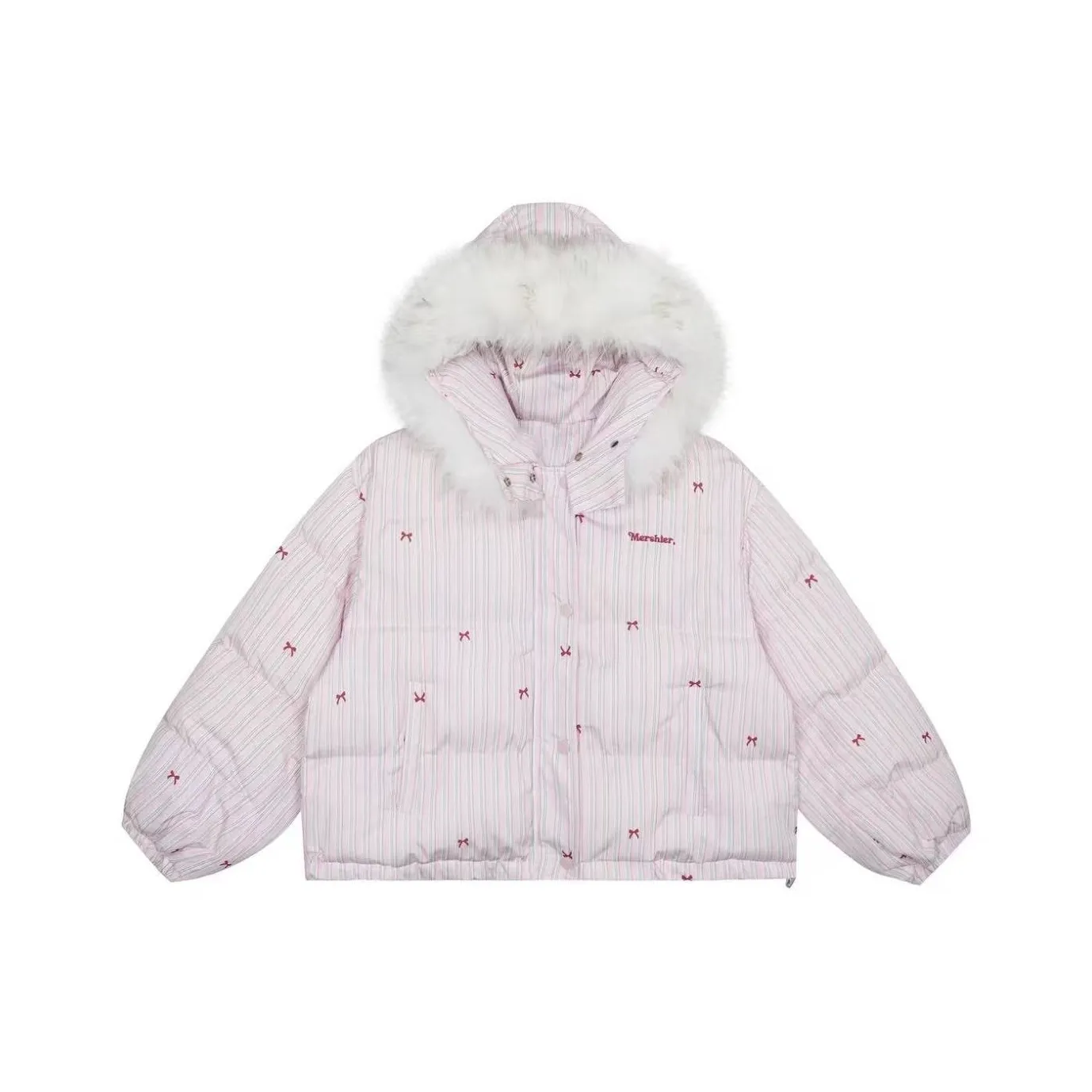 ONE PASS STUDIO Хлопковый пуховик женский