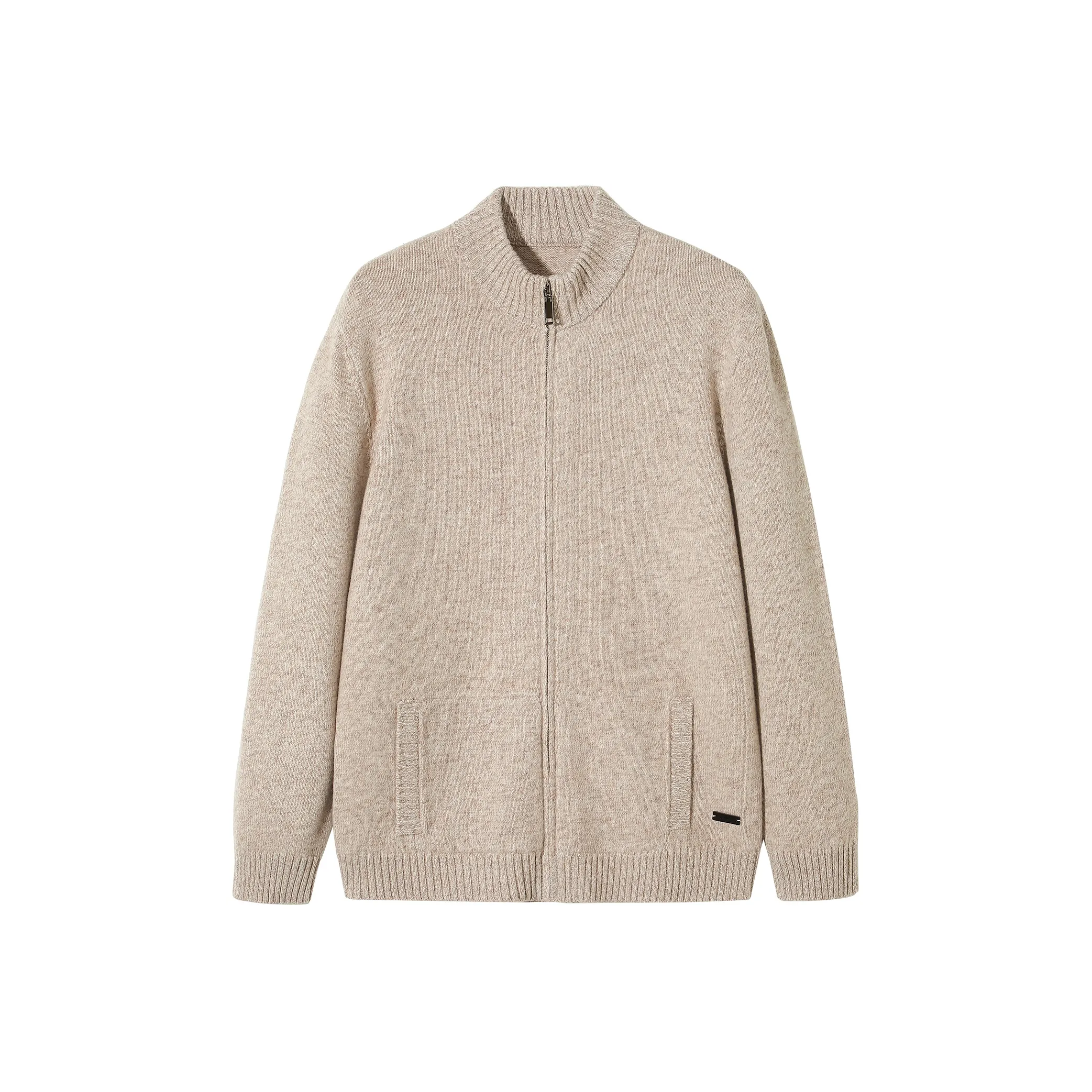 Osens Бежево‑цветочный CAMEL [100% овечья шерсть] Мужской трикотаж