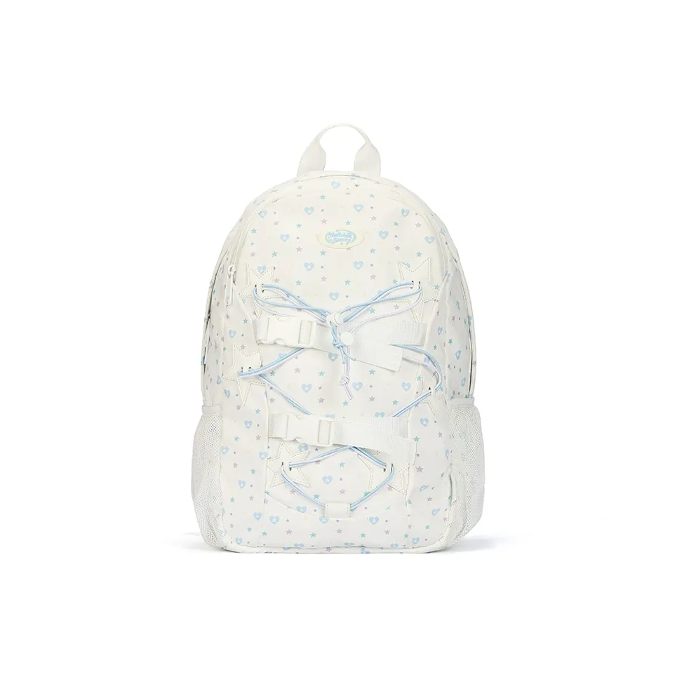 VANWALK Нейлон Рюкзак Стандартный Женский Dream Star Серый Strawberry Star Розовый Wish Star Белый