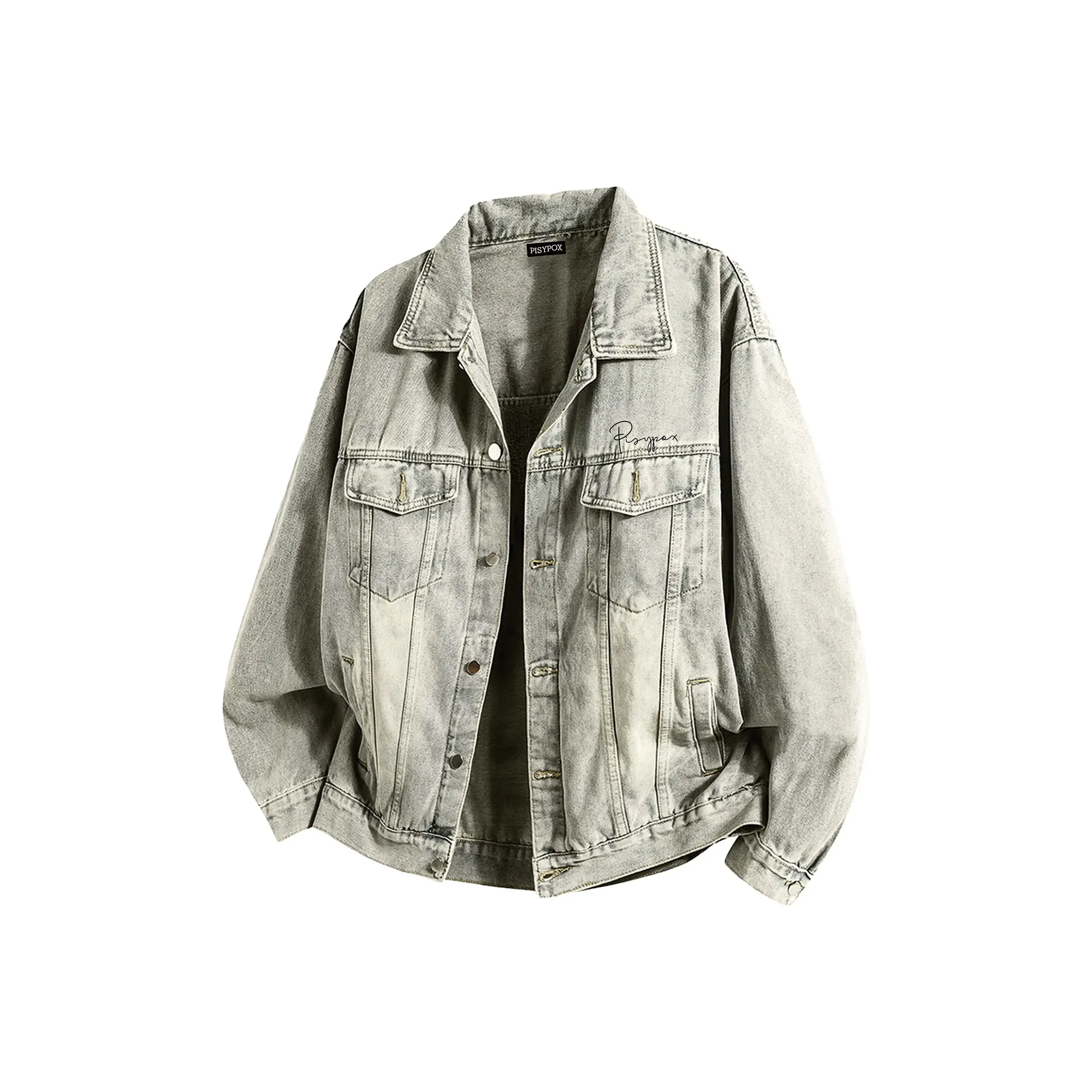 PISYPOX Унисекс Джинсовые Куртки