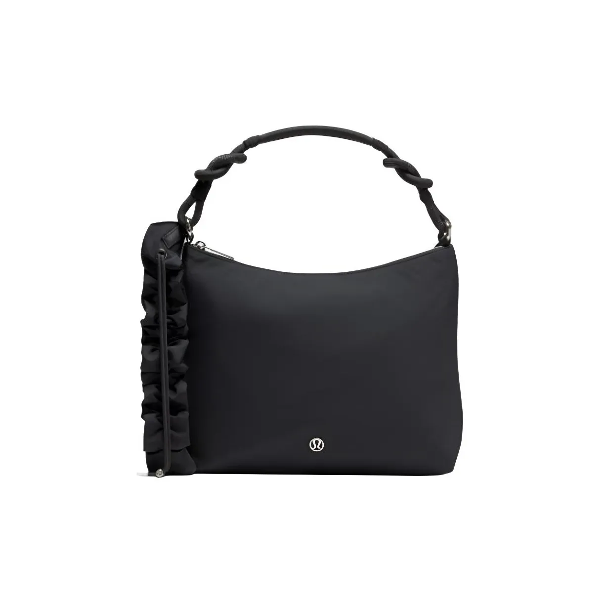 lululemon Нейлоновая сумка через плечо сумка обычного размера женская черная