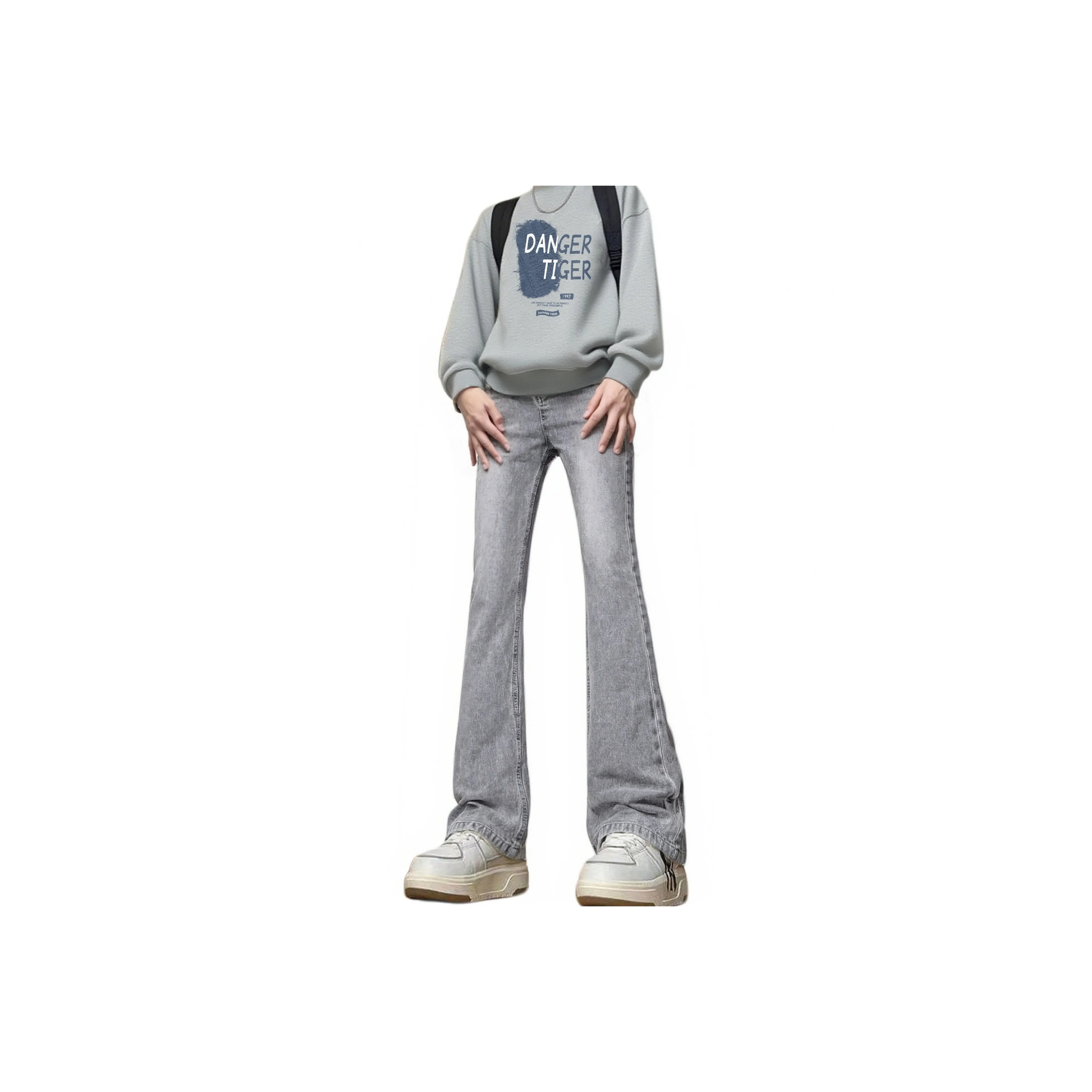 DANGERTIGER Унисекс Джинсы
