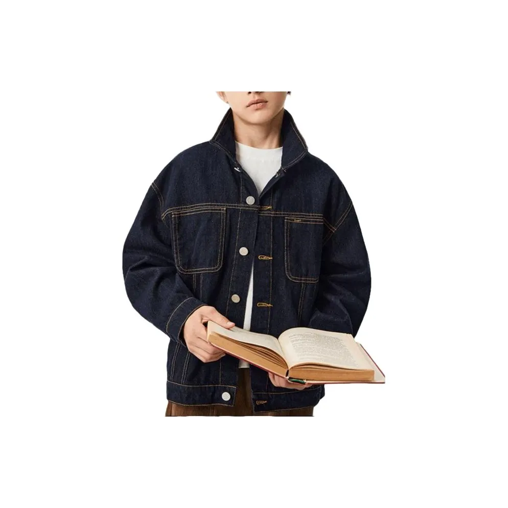 Lee Винтажный синий Унисекс Куртки