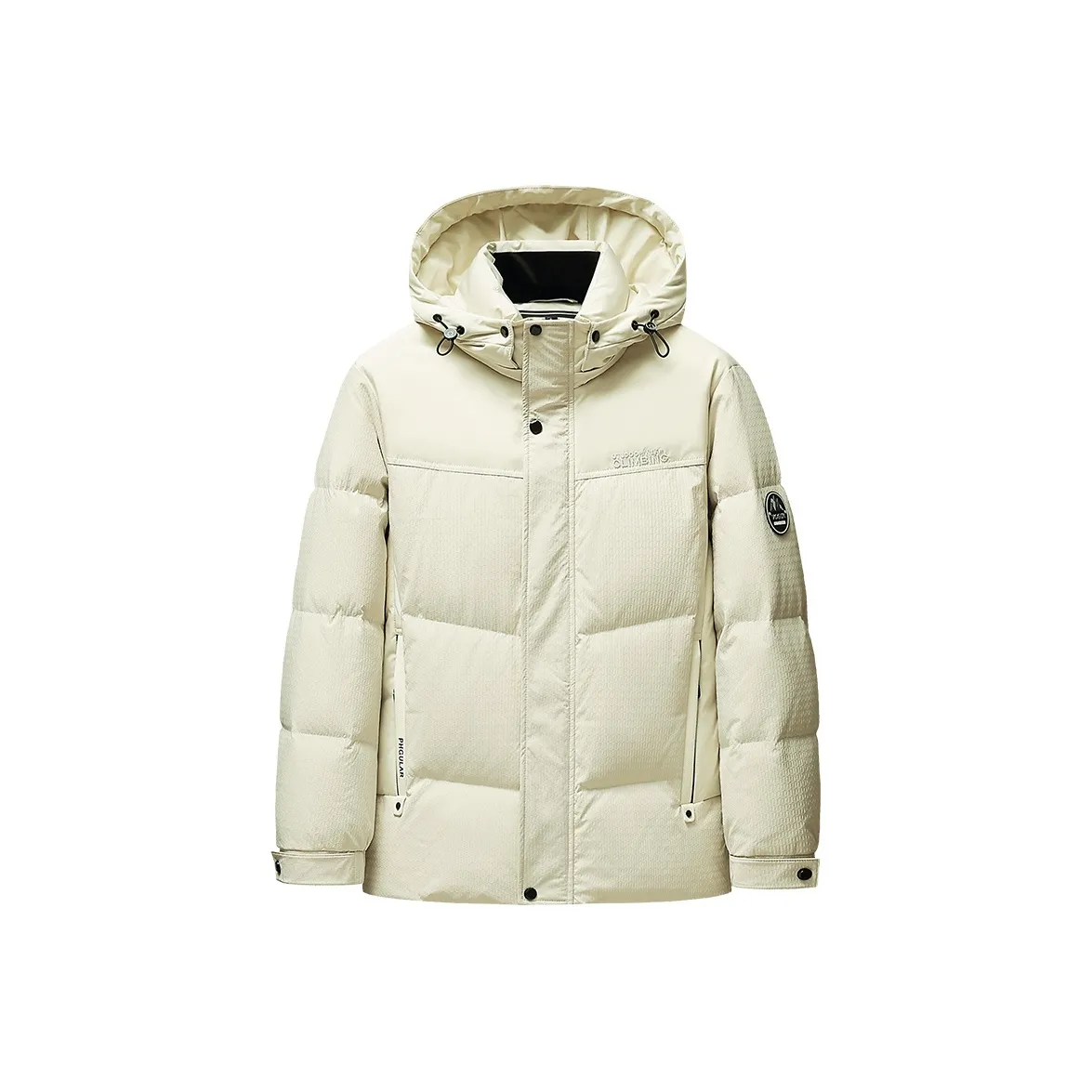 COMBO Зимний Съемный капюшон Cropped Утепленный Тепловой Утолщенный Пуховик с капюшоном Пальто Мужской