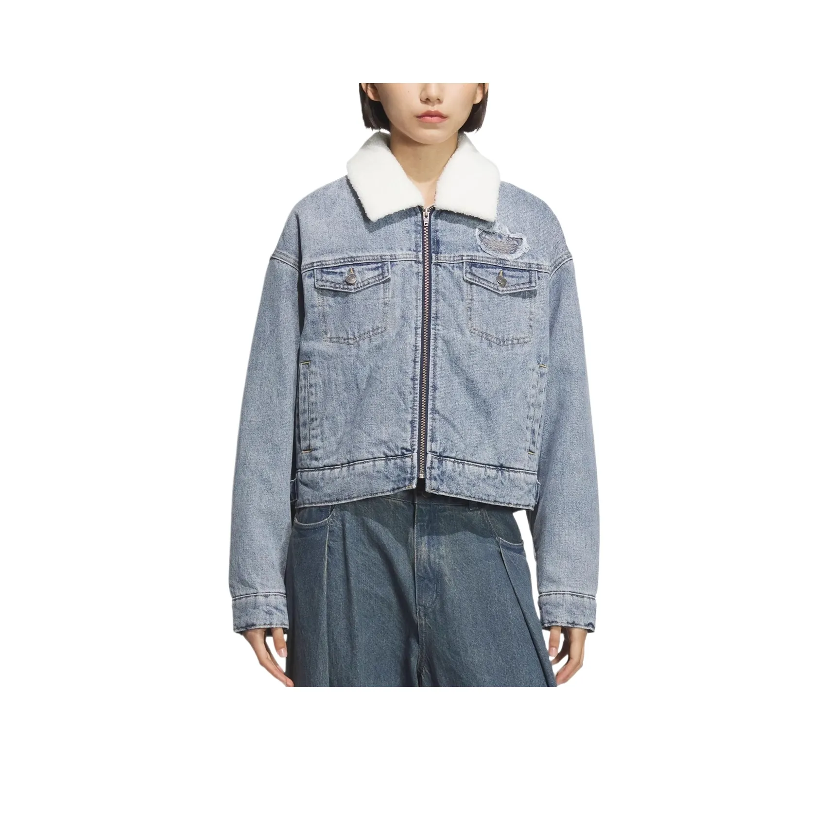 Adidas Originals FW AW25 Denim Jacket Women's