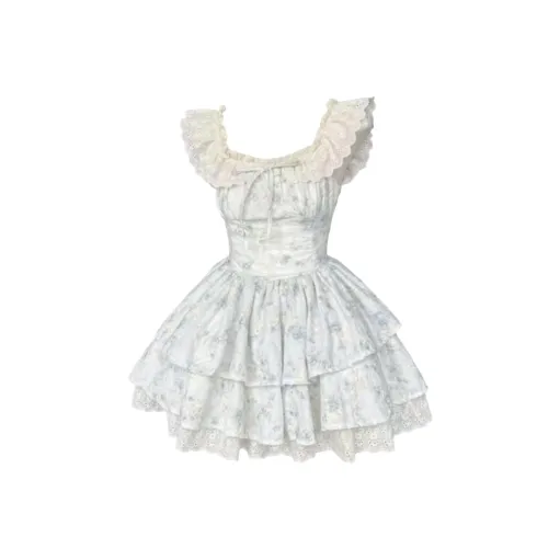 Wang Leshi Без рукавов Платье Женское