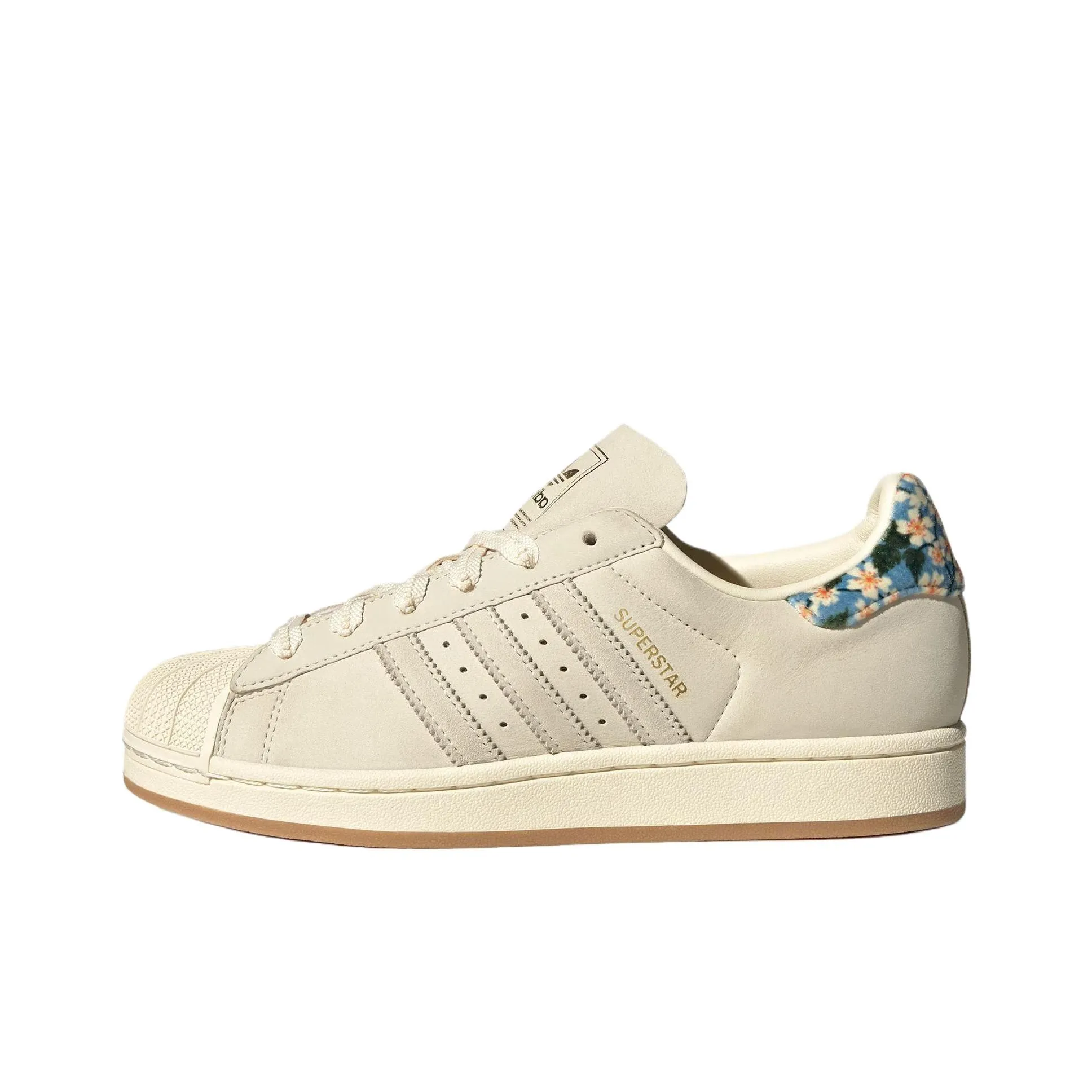 Liberty London x adidas originals Superstar 2 Скейтборд Кроссовки Женские Белые
