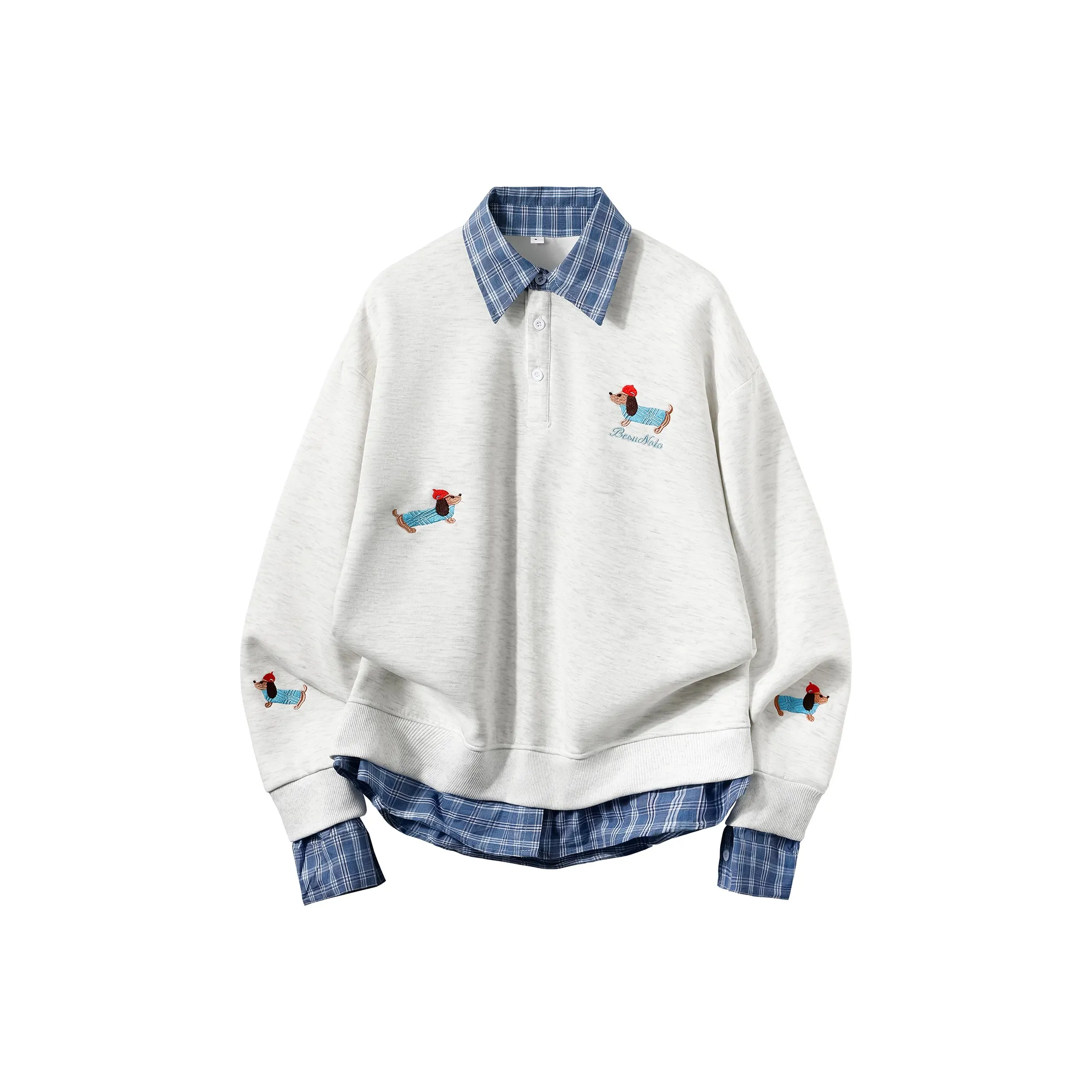 ZHONGBANGJICHU Layer с Свитшот Унисекс