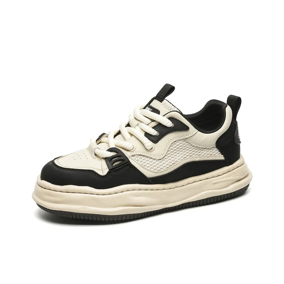 TH FABRICATE Балансированные Легкие And Дышащие Низкие Кроссовки для скейтбординга Унисекс Черно-белые