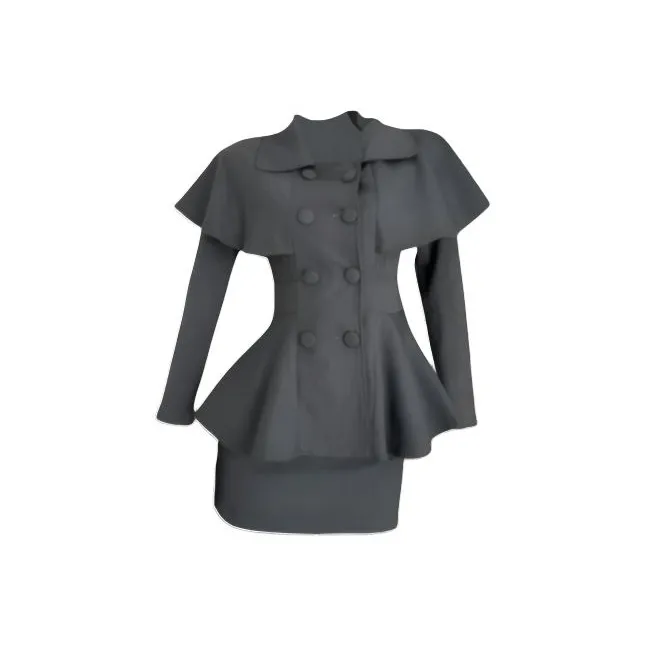 MO VOICE Серый Женский Комплект с Юбкой