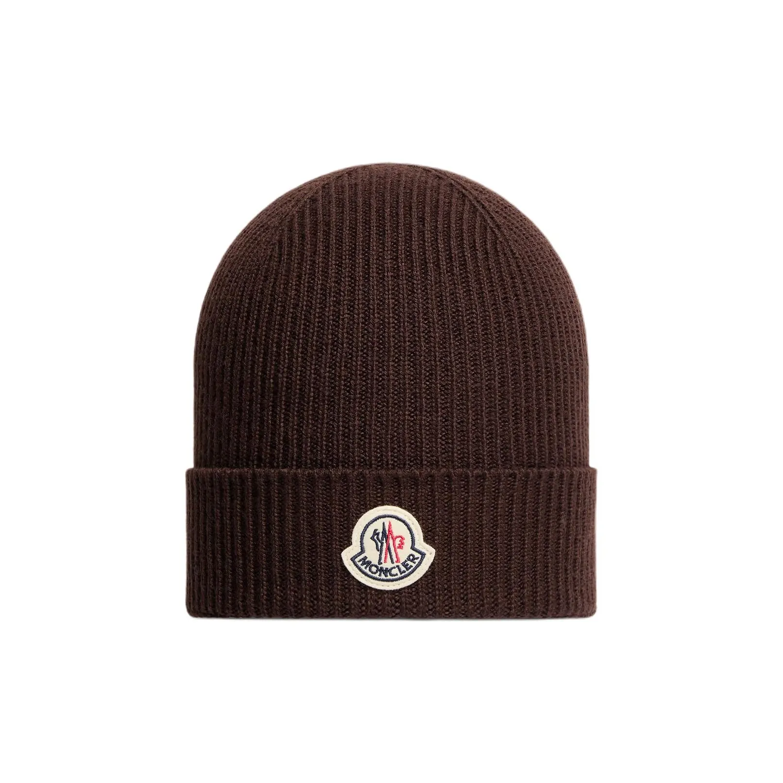 Moncler Шерстяные Шапки Мужской Коричневый