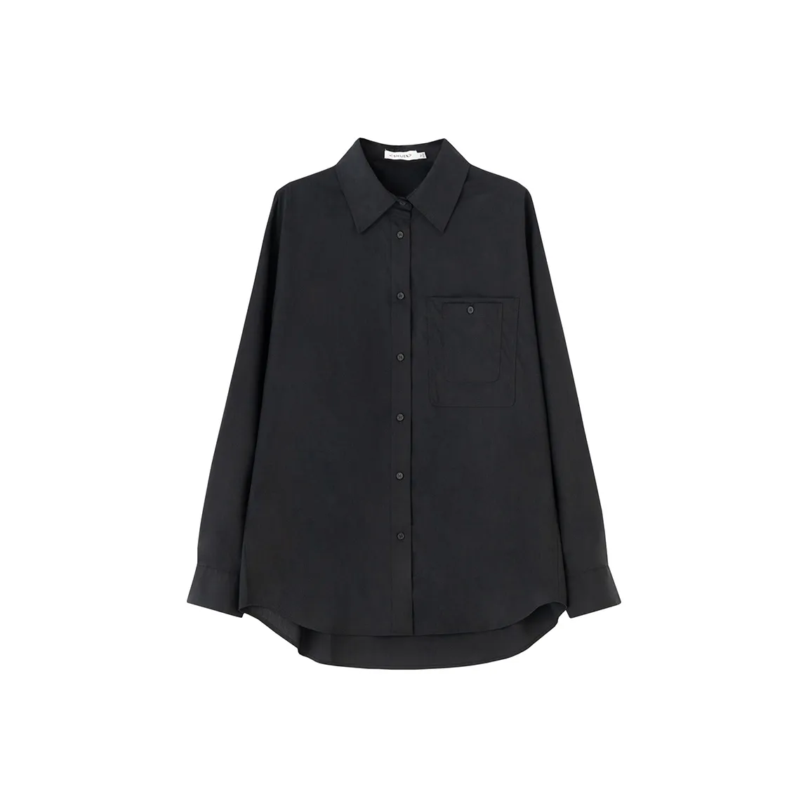 SOON FLOWER Черные Женские Рубашки