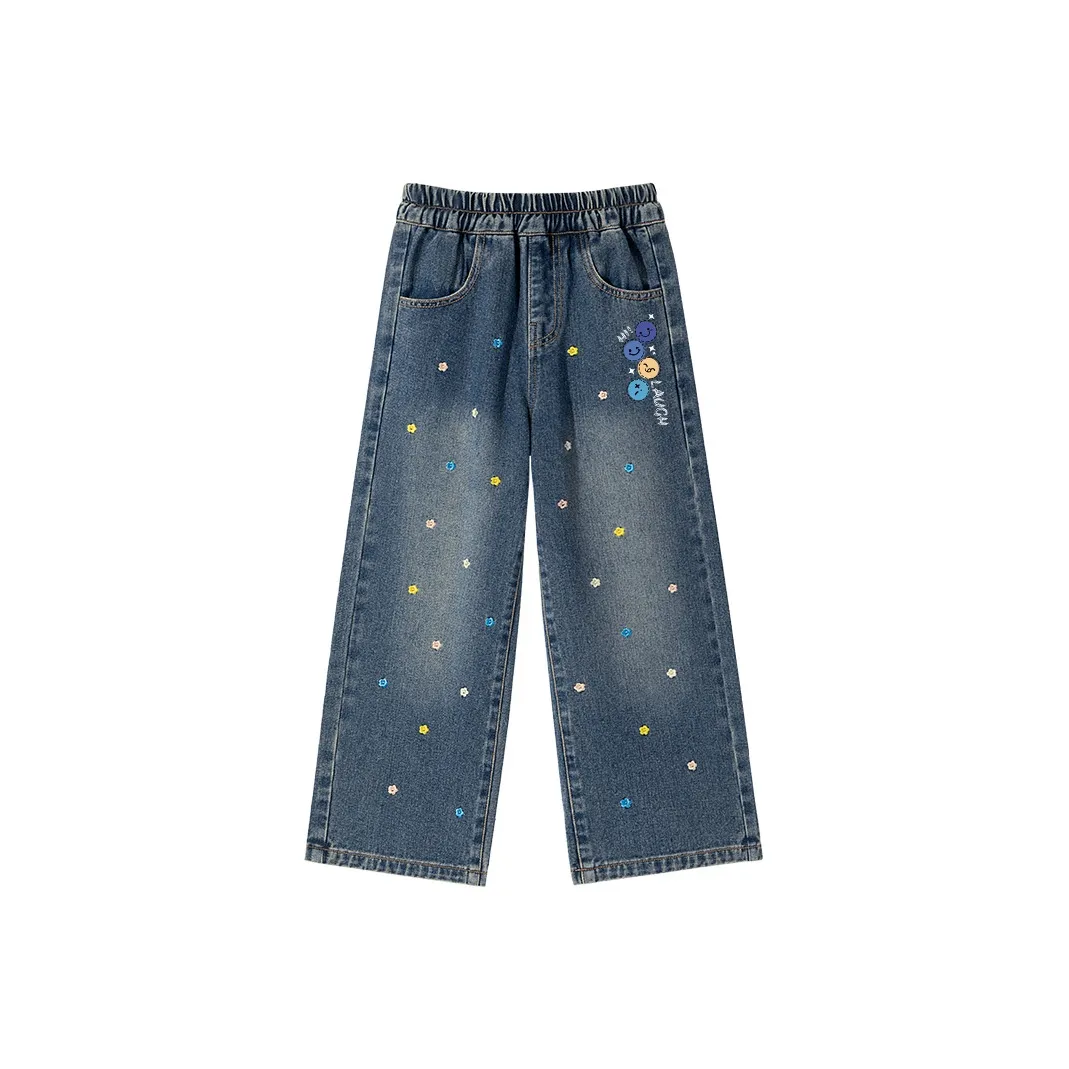 La Chapelle Джинсовый синий Four Smiling Faces K Kids Джинсы