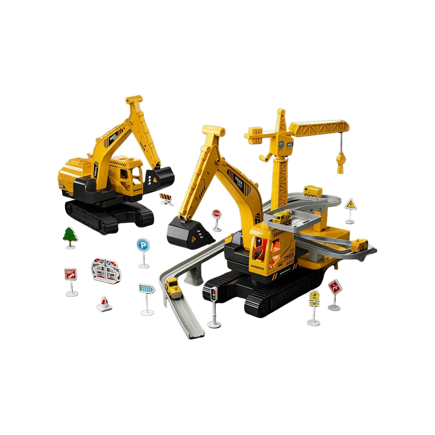 BEIBEIJIA Дорожка Экскаваторы Glider Toy