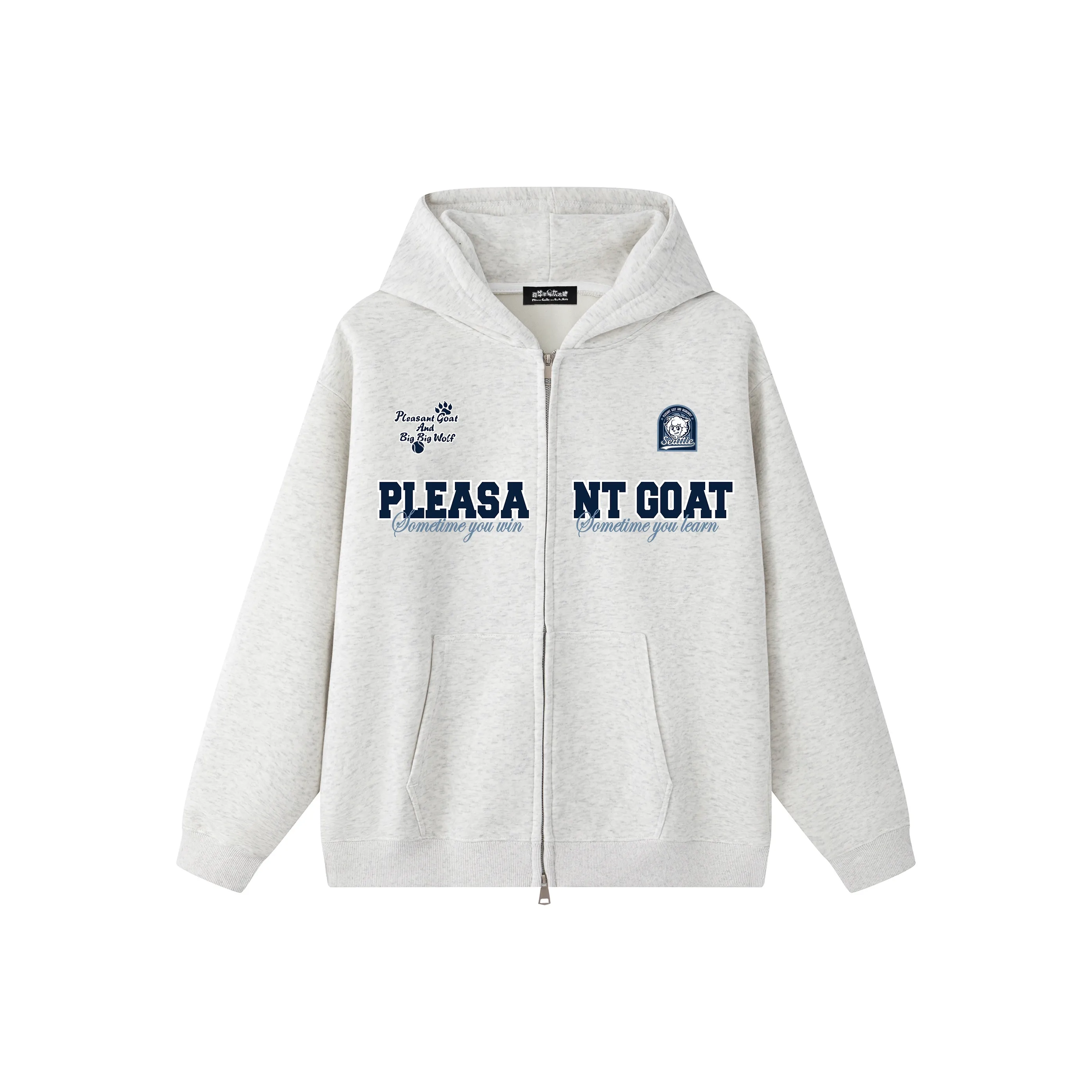 Свитшот Pleasant Goat and Big Big Wolf унисекс