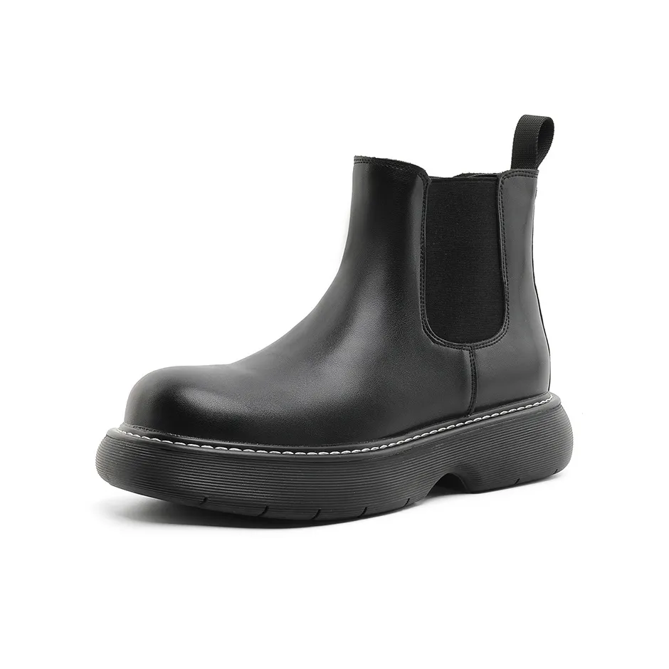 ZHENRAN Tire Подошва Байкер Ботинки Martin Boot Мужской