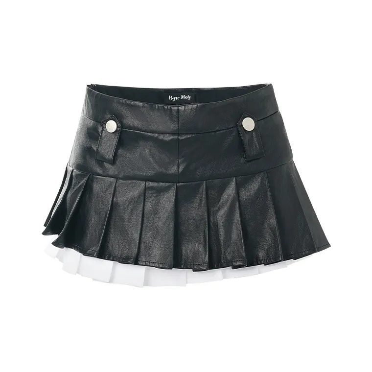 HYTE MOLY Кожаная юбка Женская
