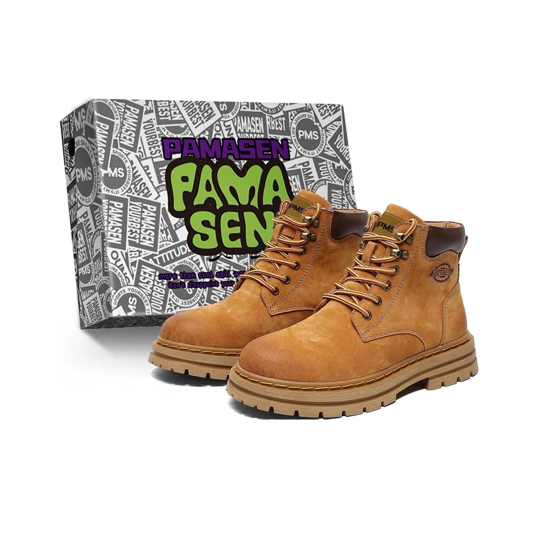 PAMASEN Короткий Мартин Ботин Мужской