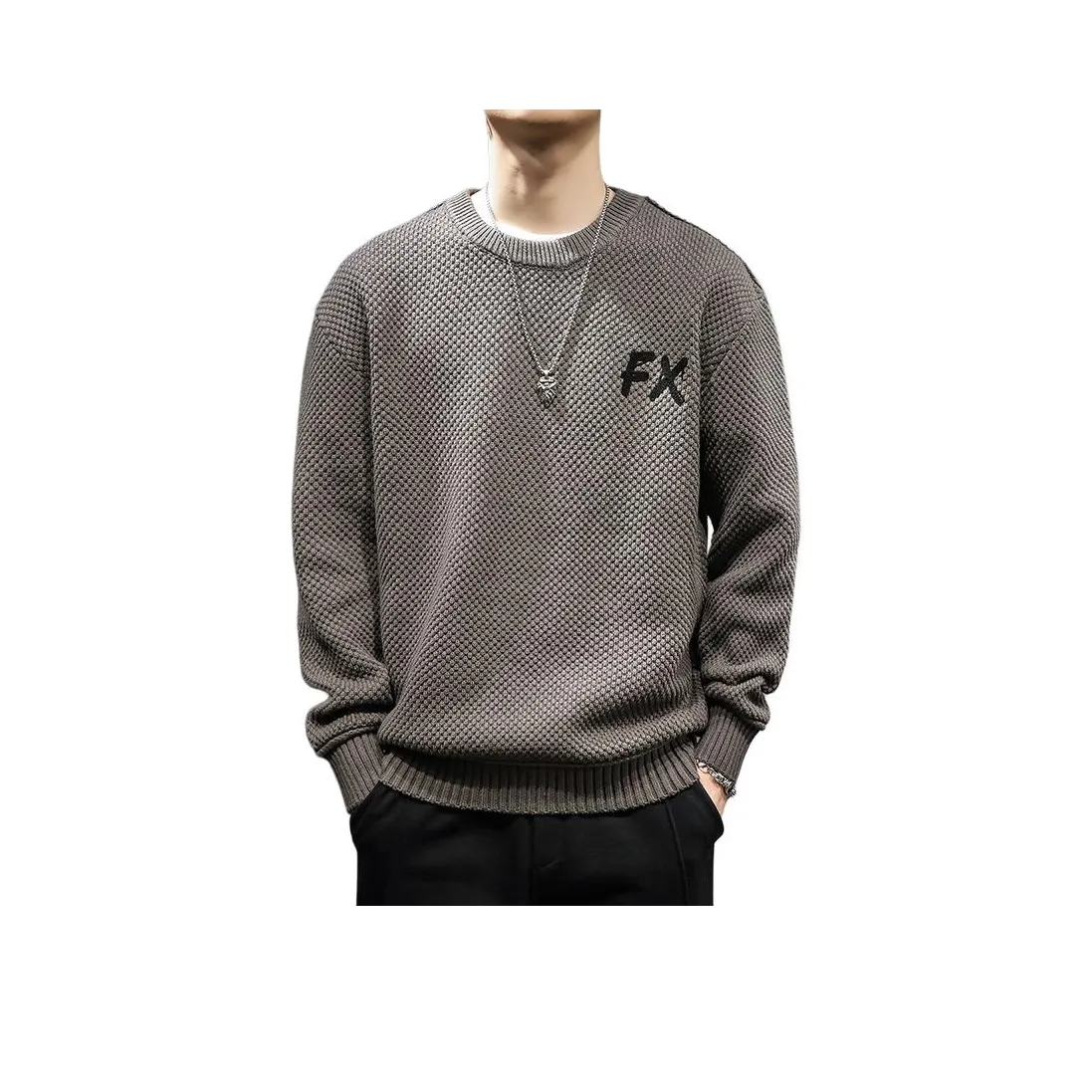 QIANJINNIU Мужской Трикотаж