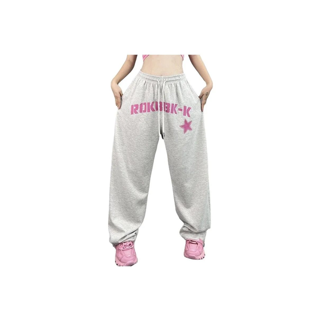 REMOULD Серый Женские Повседневные Брюки