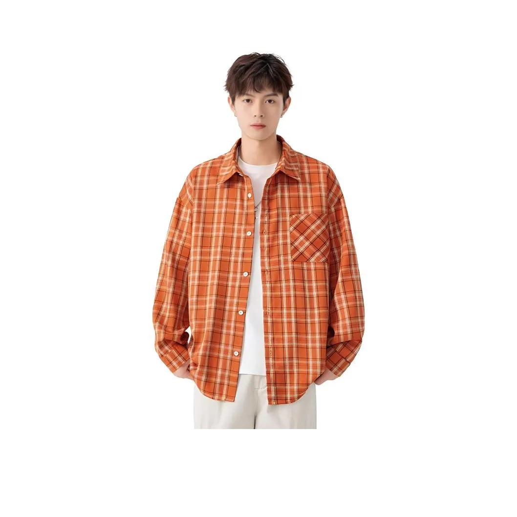 MR.MUDI Оранжевый Унисекс Рубашки