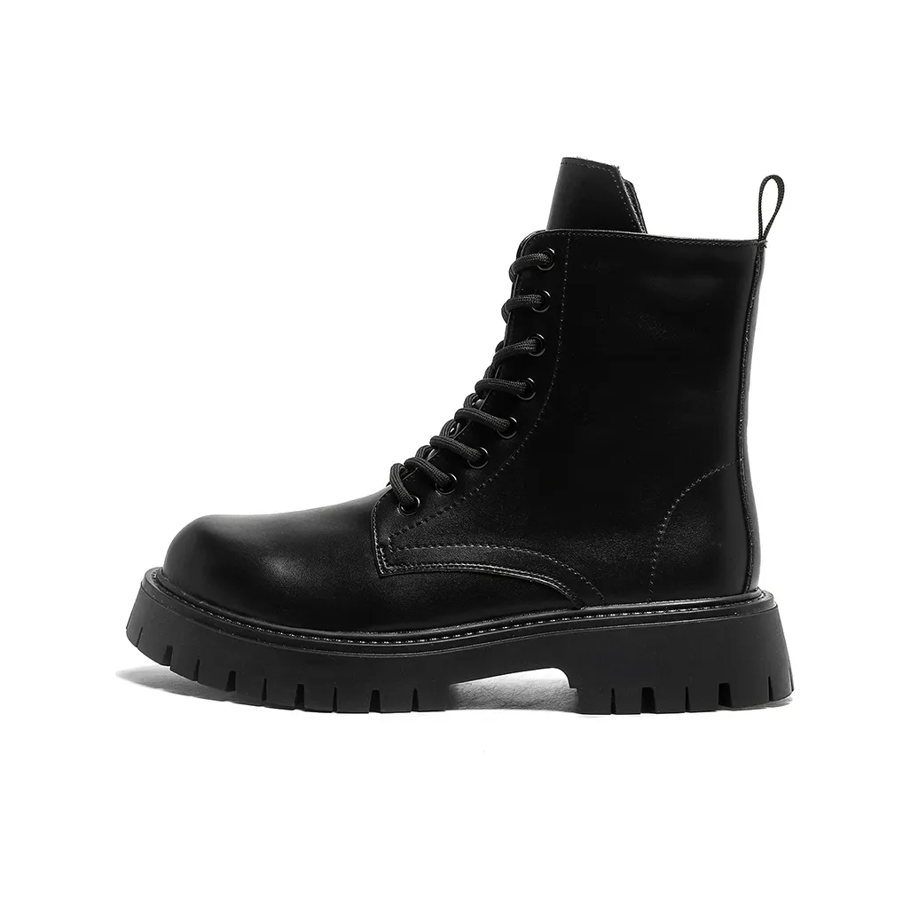 ZHENRAN Готический байкерский ботинок Martin Boot Мужской