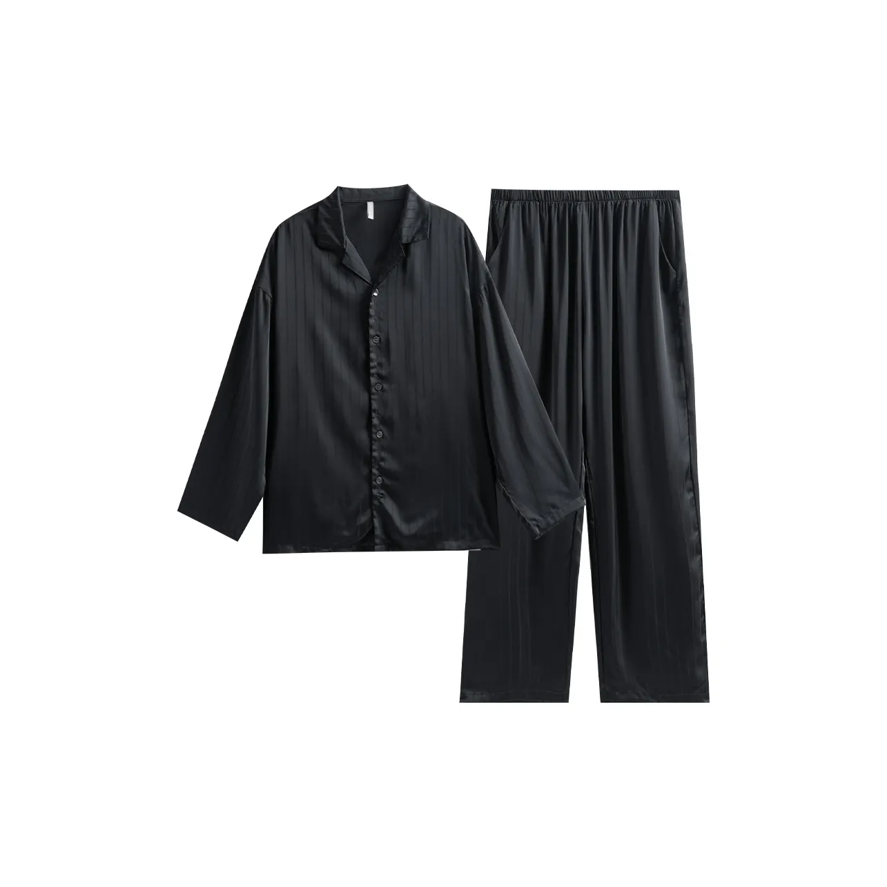 Same Language Пижамный комплект Мужской Wabi Sabi Черные полосы