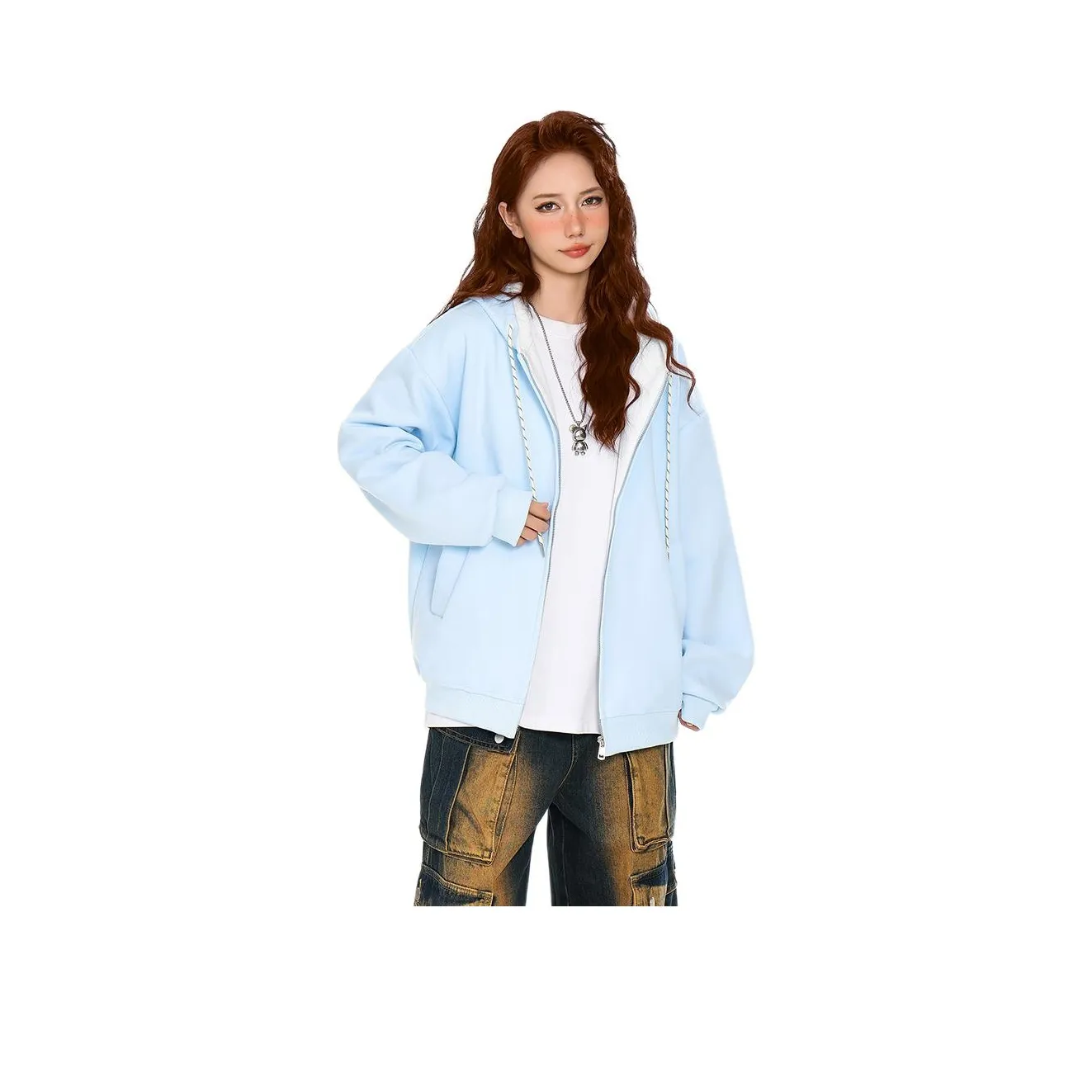 MINETTE Светло-синие Женские Свитшоты