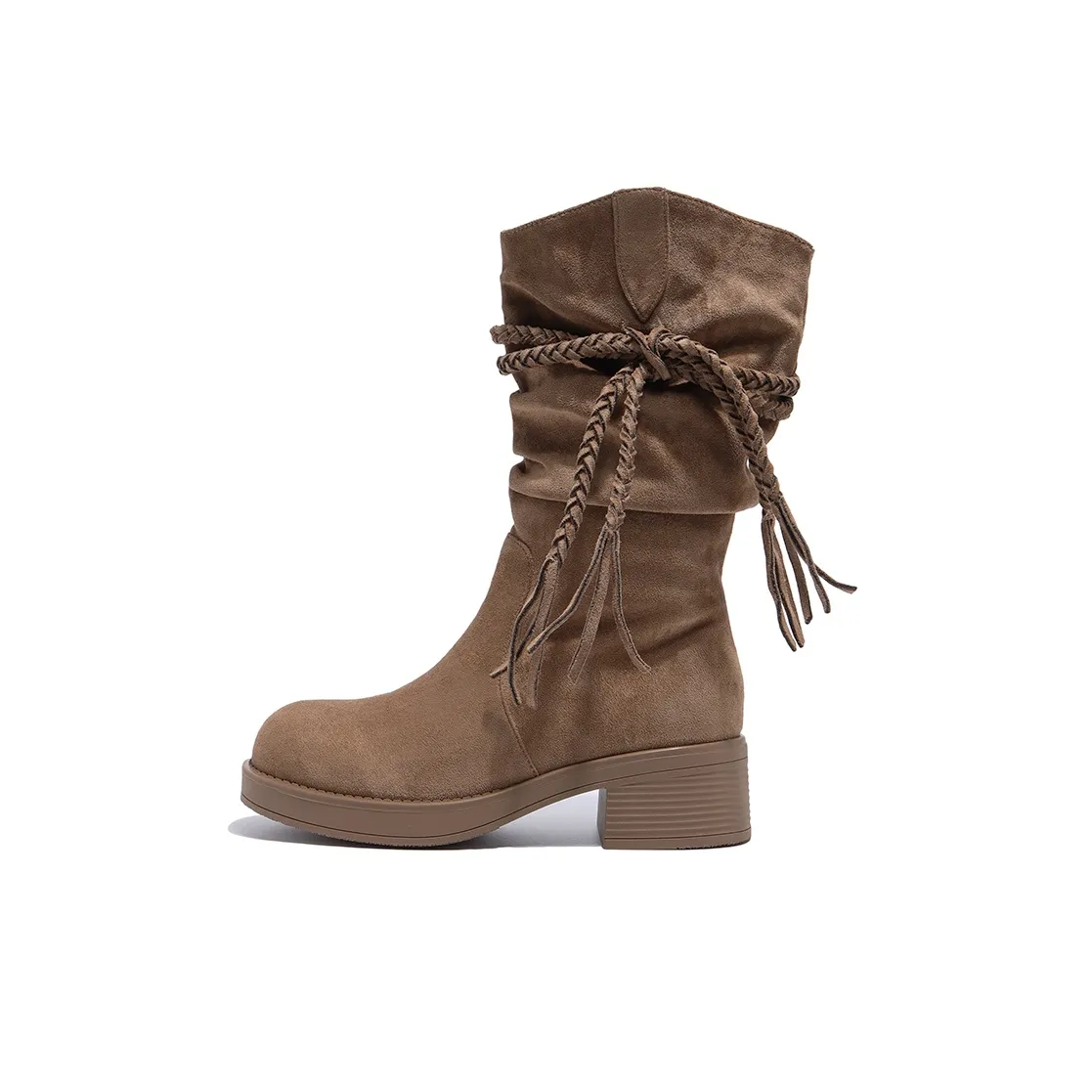 BDED SLOUCHY Ботинки Ботильоны 4CM Женские