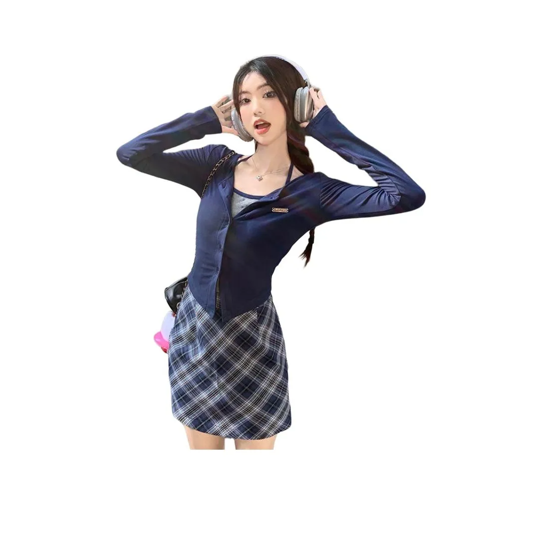 STYUW Длинное платье с длинным рукавом женское