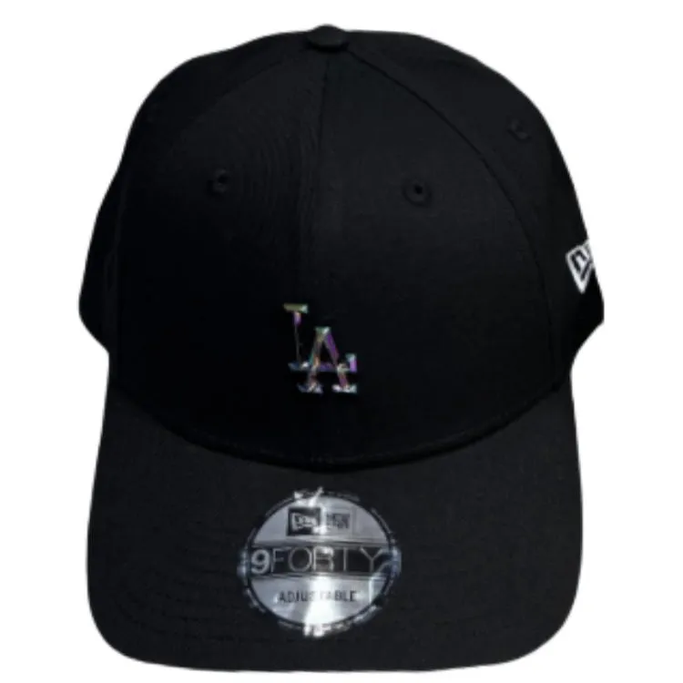 New Era Хлопковые кепки унисекс черные