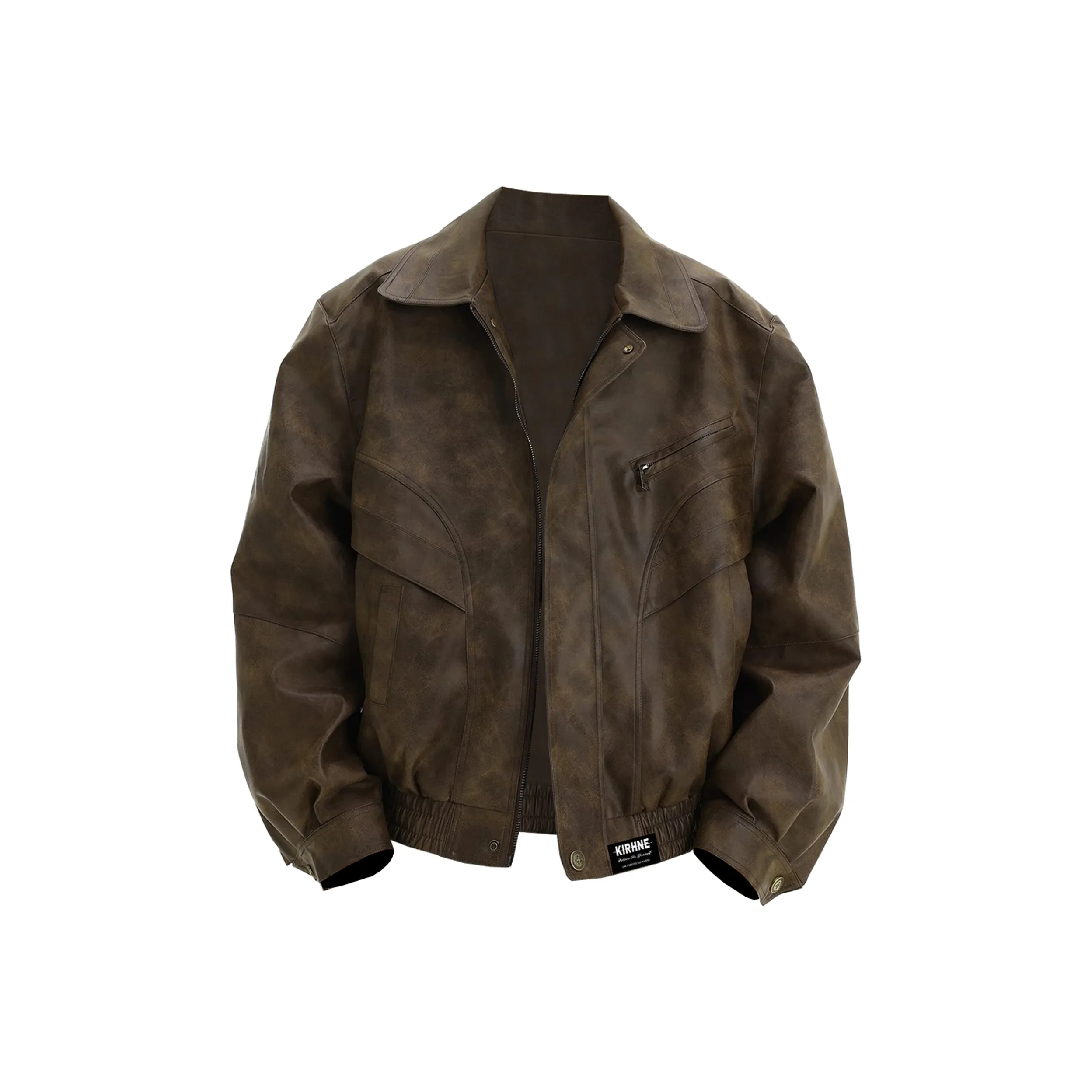KIRHNE Коричневый Унисекс Куртки