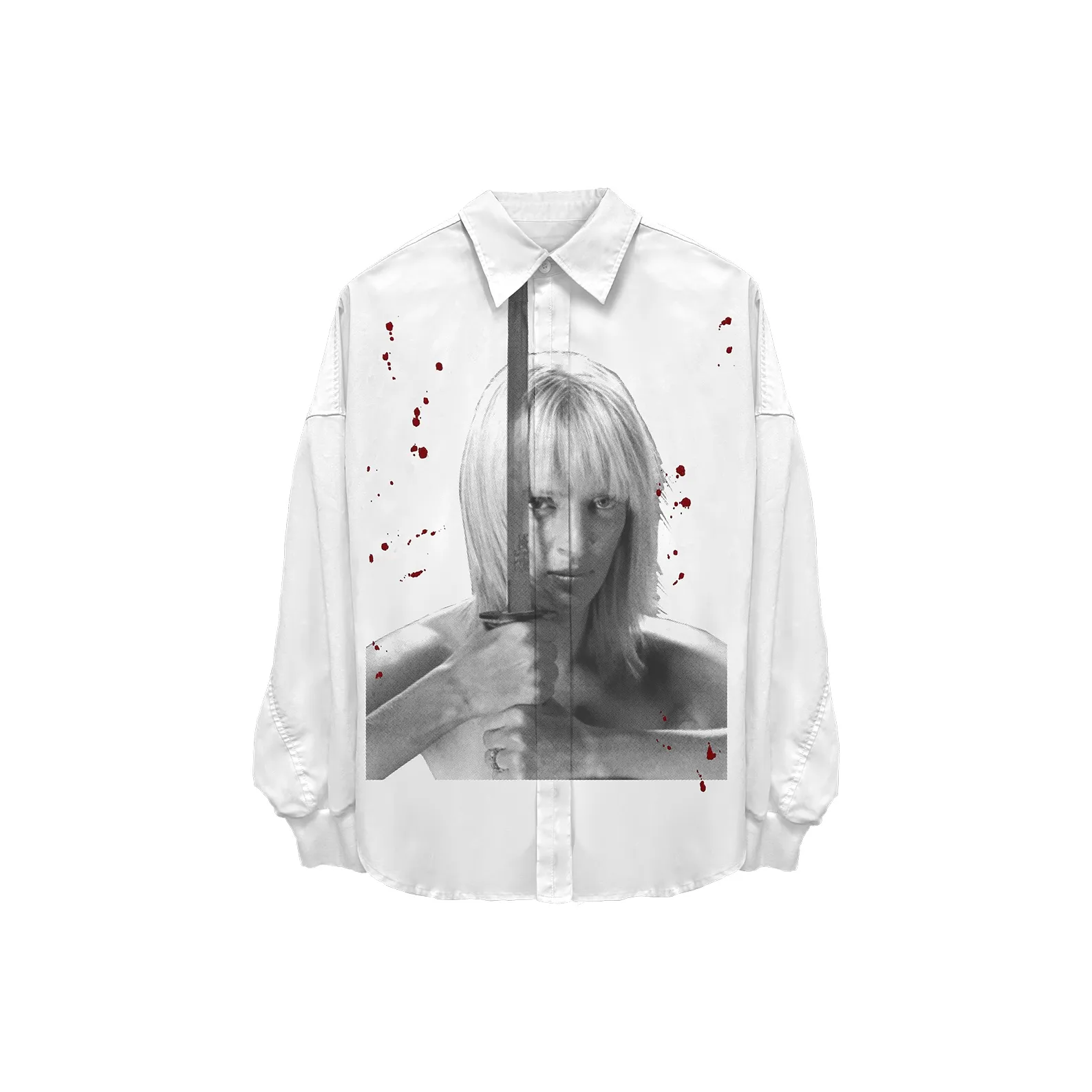 WANNA LAB Белый Унисекс Рубашки