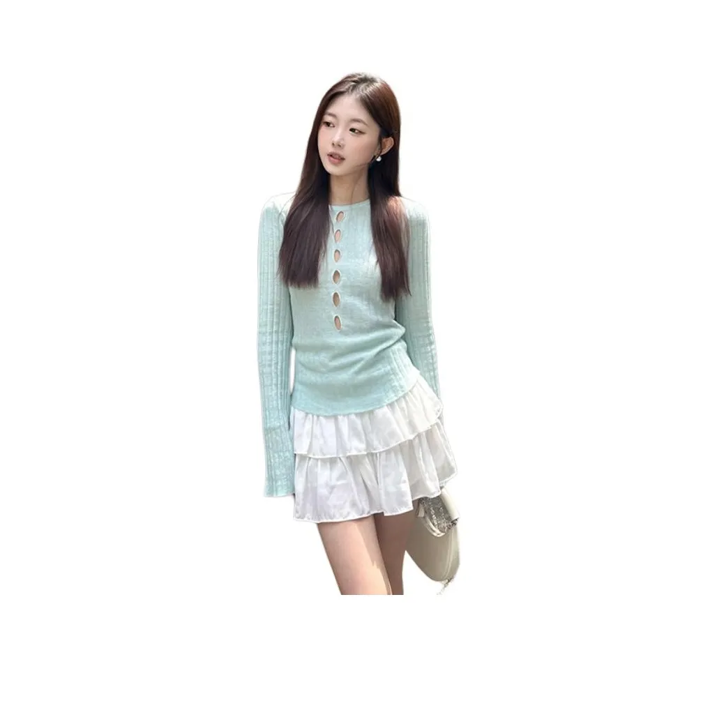 REMOLD Светло-зеленый женский комплект с юбкой