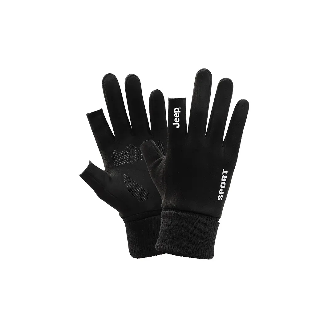 JEEP Тонкий флис теплые перчатки мужские