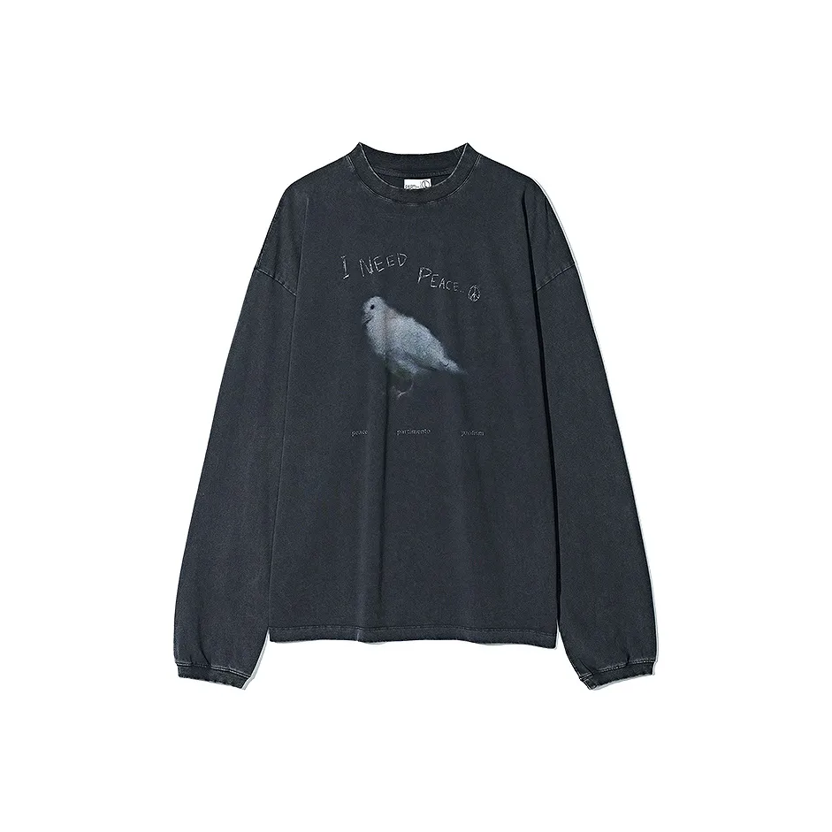 PARTIMENTO Темно-серый Мужская T-рубашка